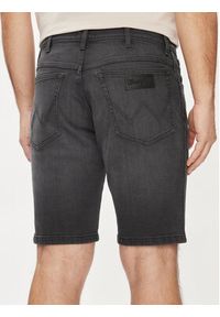 Wrangler Szorty jeansowe Texas 112350869 Czarny Regular Fit. Kolor: czarny. Materiał: bawełna #5