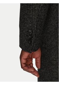 BOSS - Boss Płaszcz przejściowy H-Hyde 50528132 Czarny Slim Fit. Kolor: czarny. Materiał: syntetyk #6