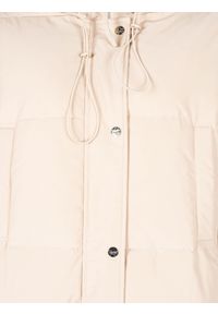 Silvian Heach Kurtka "Down Jacket" | PGA22446PI | Kobieta | Beżowy. Okazja: na co dzień. Typ kołnierza: kaptur. Kolor: beżowy. Materiał: poliester. Styl: casual #8