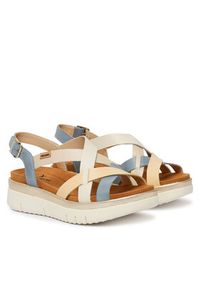 Pikolinos Sandały Palma W4N-0650C2 Granatowy. Kolor: niebieski. Materiał: skóra #5