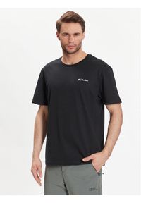 columbia - Columbia T-Shirt Basic Logo 1680053 Czarny Regular Fit. Kolor: czarny. Materiał: bawełna #1
