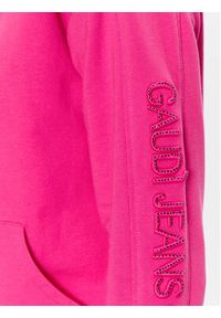 Gaudi Bluza 311BD64018 Różowy Regular Fit. Kolor: różowy. Materiał: bawełna