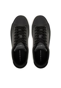 TOMMY HILFIGER - Tommy Hilfiger Sneakersy FM0FM05367 Czarny. Kolor: czarny. Materiał: skóra #2
