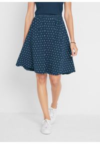 bonprix - Spódniczka z dżerseju (2 szt.). Kolor: niebieski. Materiał: jersey #1