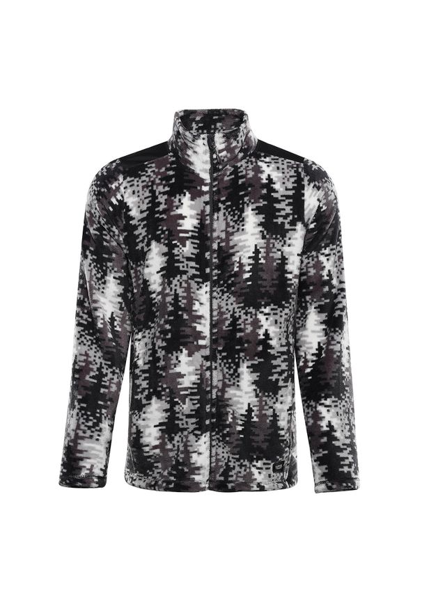 ALPINE PRO - Pánská fleecová mikina se supratherm EFLIN. Kolor: szary. Materiał: polar. Sport: turystyka piesza