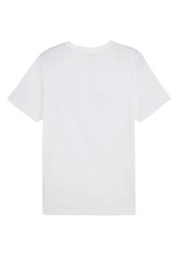 Puma - T-shirt Męski Logo ESS No.1. Kolor: biały. Sport: turystyka piesza