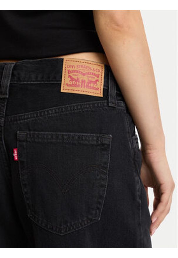 Levi's® Jeansy 94 Baggy A5929-0006 Czarny Wide Leg. Kolor: czarny