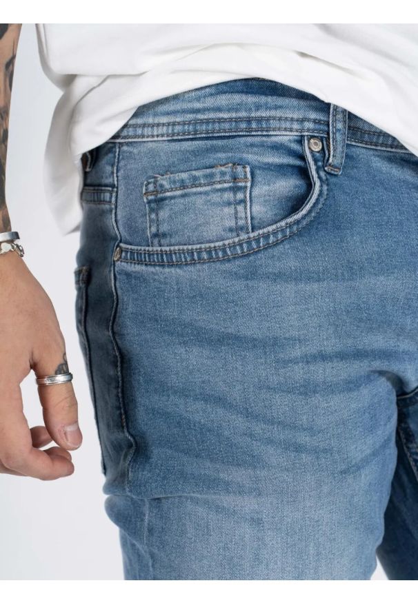MARCUS - Męskie Spodnie Jeansowe Marcus Felix 2089 Jeans Sky Blue 14-200205