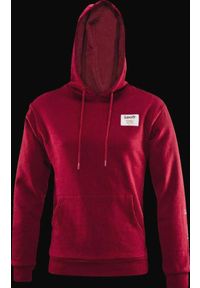 Bluza z kapturem LEATT Hoodie Core. Typ kołnierza: kaptur. Kolor: czerwony