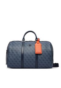 Guess Torba weekendowa TMMILO P6333 Granatowy. Kolor: niebieski. Materiał: skóra #1