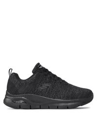 skechers - Skechers Sneakersy Paradyme 232041/BBK Czarny. Kolor: czarny. Materiał: materiał #1