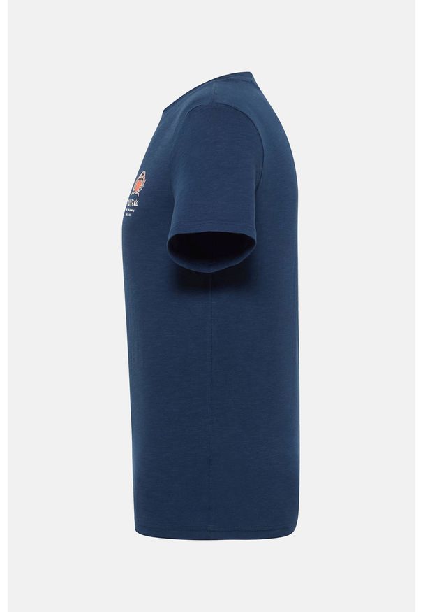 Męski T-Shirt Mustang Style Austin Dress Blues 1016495 5334