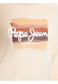 Pepe Jeans Bluza Mun PM582519 Beżowy Regular Fit. Kolor: beżowy. Materiał: bawełna