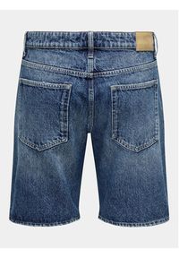 Only & Sons Szorty jeansowe Edge 22029179 Niebieski Straight Fit. Kolor: niebieski. Materiał: bawełna