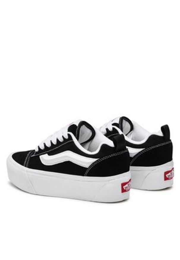 Vans Tenisówki Knu Stack VN000CP66BT1 Czarny. Kolor: czarny. Materiał: skóra