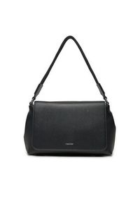 Calvin Klein Torebka Ck Must Top Handle Bag_Caviar K60K613085 Czarny. Kolor: czarny. Materiał: skórzane #2