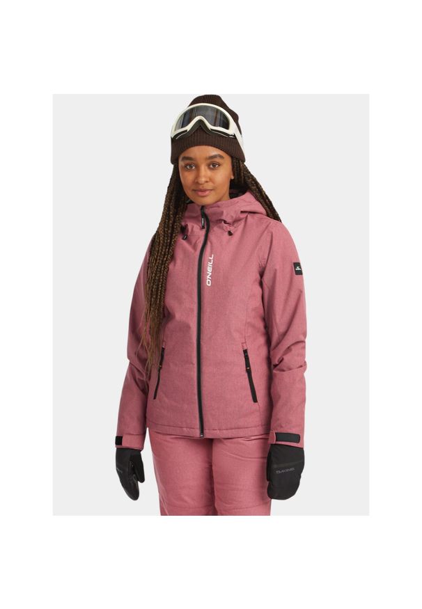 Kurtka Narciarska Damska O'Neill FWC'Cruz Melange. Kolor: różowy. Materiał: materiał. Sezon: zima. Sport: narciarstwo