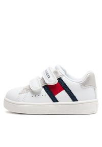 TOMMY HILFIGER - Tommy Hilfiger Sneakersy T1A9-33190-1439 Biały. Kolor: biały