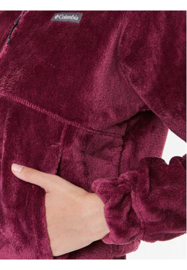 columbia - Columbia Polar Fireside™ FZ Jacket Czerwony Regular Fit. Kolor: czerwony. Materiał: syntetyk, polar