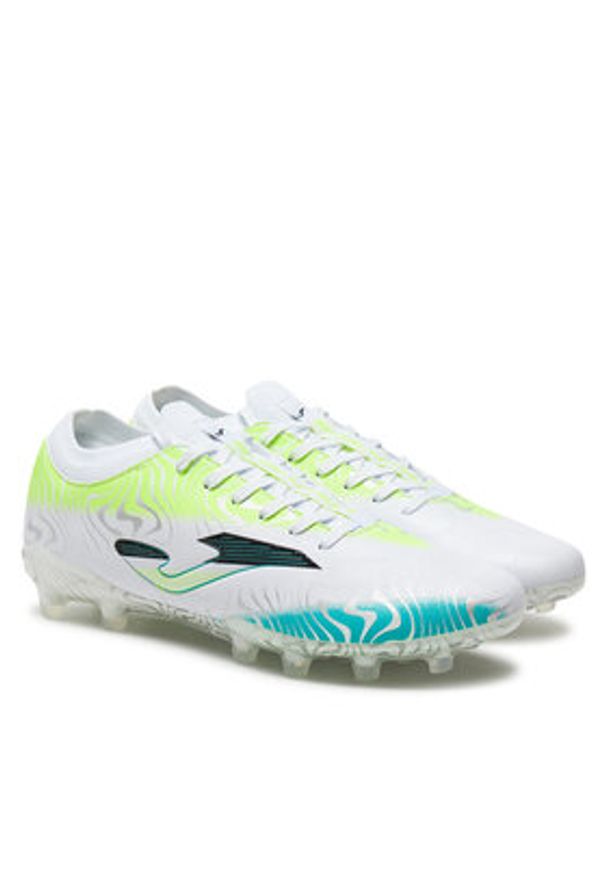 Joma Buty do piłki nożnej Evolution Firm Ground ECUW2402FG Biały. Kolor: biały. Materiał: materiał