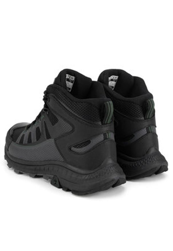 Hunter Trekkingi PEAK RT MID WP Czarny. Kolor: czarny. Materiał: materiał. Sport: turystyka piesza