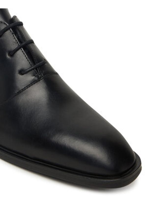 Calvin Klein Półbuty Slim Ess Oxford Lth HM0HM01929 Czarny. Kolor: czarny. Materiał: skóra
