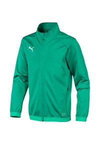 Bluza dla dzieci Puma Liga Training Jacket JUNIOR. Kolor: zielony. Styl: sportowy