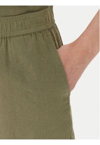 Vero Moda Szorty materiałowe Thea 10333804 Zielony Loose Fit. Kolor: zielony. Materiał: len #3
