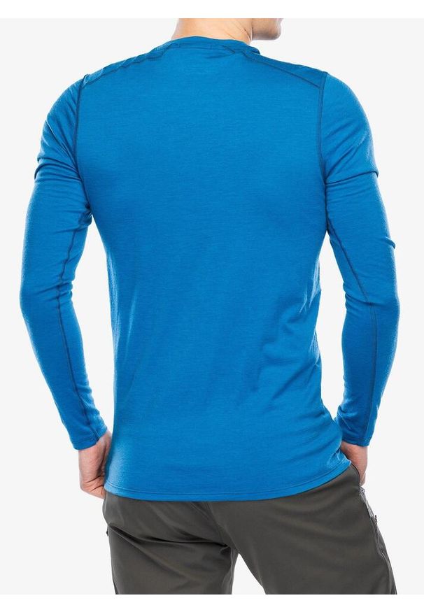 Bluza termoaktywna męska Smartwool Classic Merino Base Layer LS Boxed. Kolor: niebieski