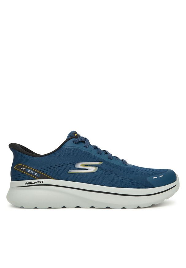 skechers - Sneakersy Skechers. Kolor: niebieski