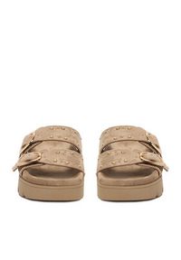 DeeZee Klapki CEO-HY35011-1 Beżowy. Kolor: beżowy. Materiał: materiał #6