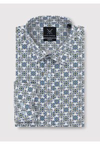 Pako Lorente - PAKO LORENTE – Koszula w kolorze białym w oryginalny wzór. Okazja: na co dzień. Kolor: biały. Styl: casual #4