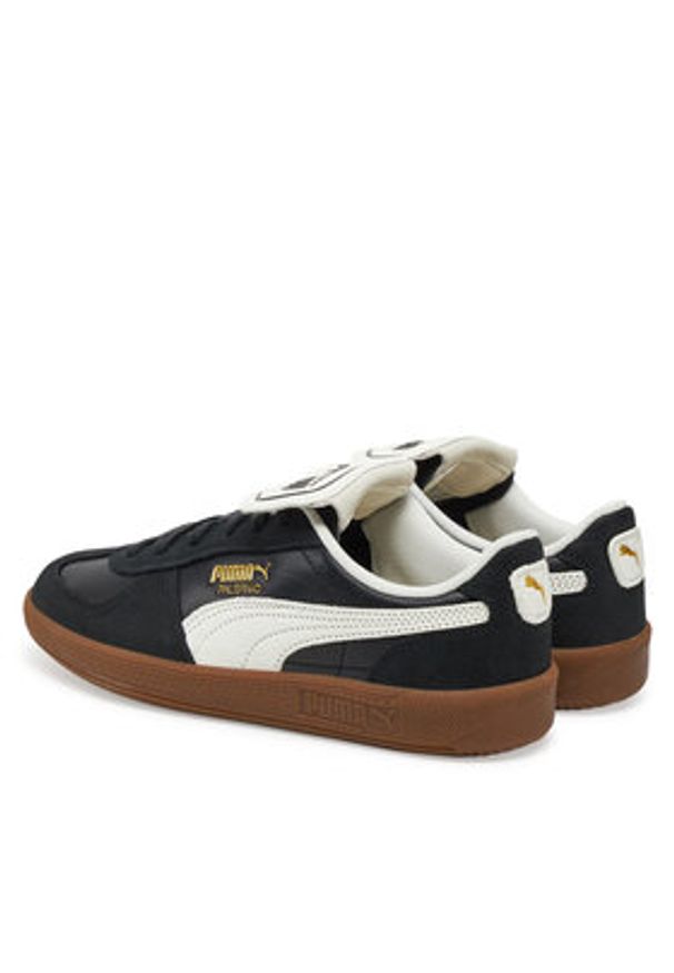 Puma Sneakersy Palermo Premium 401744 02 Czarny. Kolor: czarny. Materiał: skóra, zamsz