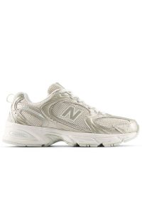 Buty unisex New Balance U5301Z0 - beżowe. Kolor: beżowy. Materiał: materiał, syntetyk. Szerokość cholewki: normalna. Sport: turystyka piesza #1