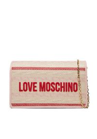 Love Moschino - LOVE MOSCHINO Torebka JC4241PP0MKO110A Różowy. Kolor: różowy. Materiał: skórzane #5