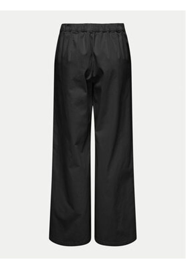 only - ONLY Spodnie materiałowe Stella 15338662 Czarny Wide Leg. Kolor: czarny. Materiał: bawełna