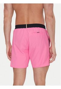 BOSS Szorty kąpielowe Starfish 50514429 Różowy Regular Fit. Kolor: różowy. Materiał: syntetyk
