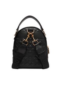 Love Moschino - LOVE MOSCHINO Plecak JC4304PP0MK1200A Czarny. Kolor: czarny. Materiał: skóra #7