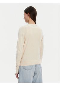 GAP - Gap Kardigan 443176-56 Beżowy Regular Fit. Kolor: beżowy. Materiał: bawełna