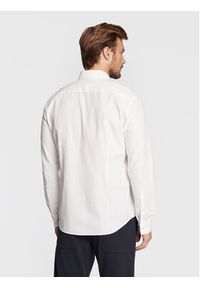 Hugo Koszula Evito 50479302 Biały Slim Fit. Kolor: biały. Materiał: bawełna