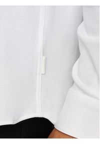 Calvin Klein Koszula K10K113339 Biały Slim Fit. Kolor: biały. Materiał: bawełna