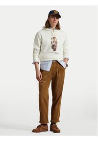 Polo Ralph Lauren Bluza 710980306001 Écru Regular Fit. Typ kołnierza: polo. Materiał: bawełna