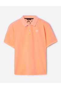 North Sails - NORTH SAILS - Pomarańczowa koszulka polo z haftowanym logo. Typ kołnierza: polo. Kolor: pomarańczowy. Materiał: bawełna. Wzór: haft #3