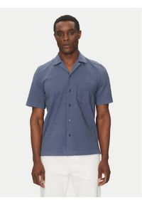 BOSS Koszula 50537949 Niebieski Regular Fit. Kolor: niebieski. Materiał: bawełna, syntetyk #1