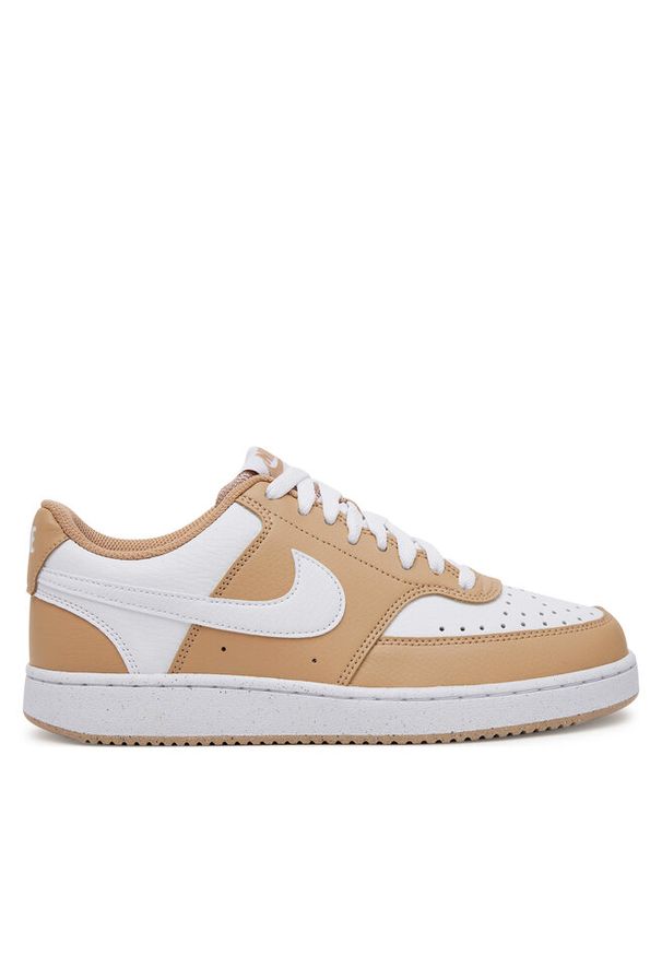 Sneakersy Nike. Kolor: beżowy. Model: Nike Court