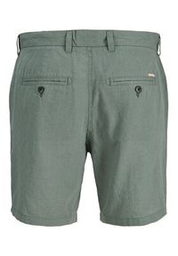 Jack & Jones Szorty materiałowe Stace Summer 12248627 Khaki Regular Fit. Kolor: brązowy. Materiał: bawełna #3
