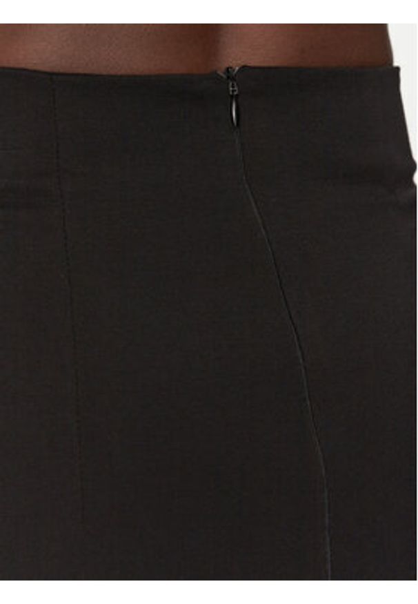 ViCOLO Spódnica TD0093 Czarny Regular Fit. Kolor: czarny. Materiał: wiskoza