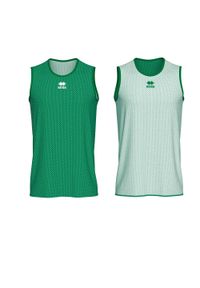 ERREA - Errea Wing Tank Top Podwójny Tank Top Z Reklamą Dorośli. Kolor: zielony. Sport: koszykówka #1