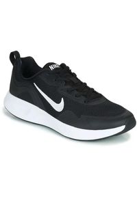Buty do chodzenia męskie Nike Wearallday. Zapięcie: sznurówki. Kolor: czarny. Materiał: tkanina, materiał, skóra, syntetyk. Szerokość cholewki: normalna. Sport: turystyka piesza