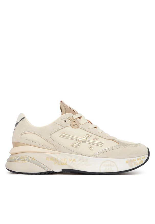 Sneakersy Premiata. Kolor: beżowy